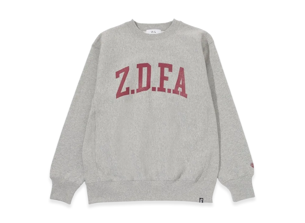 FRAGMENT GUNDAM Military Academy Crew Sweat 08 "Gray"