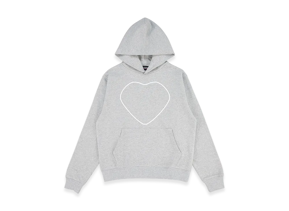 FRAGMENT x BLACKPINK Hoodie Heart "Gray"