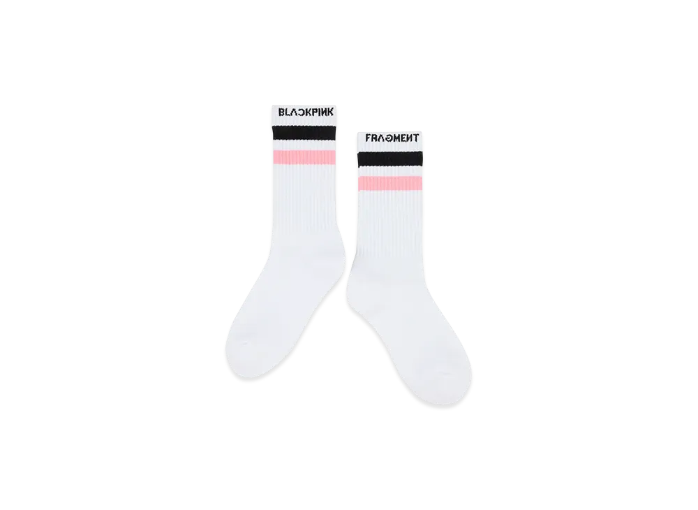 FRAGMENT x BLACKPINK Socks "White"