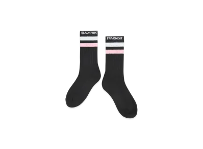 FRAGMENT x BLACKPINK Socks "Black"
