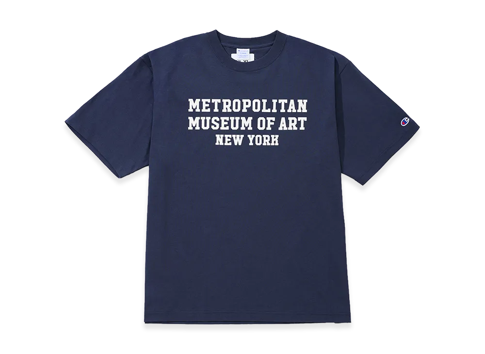 V.A. x The Metropolitan Museum of Art x Champion S/S Tee "Navy"