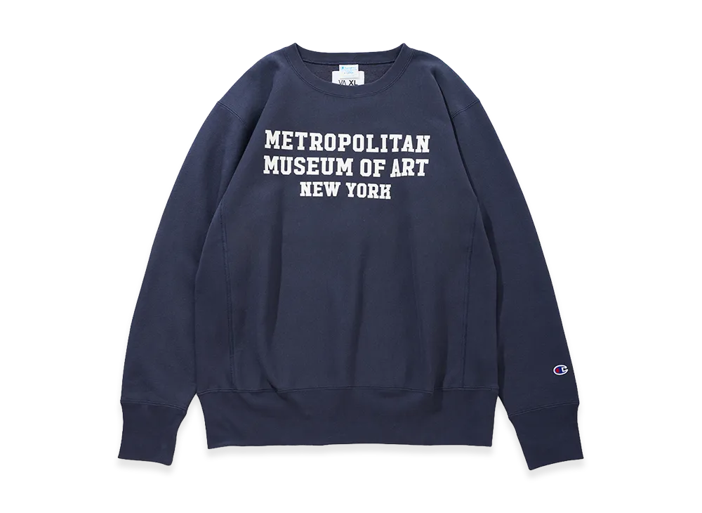V.A. x The Metropolitan Museum of Art x Champion C/N Sweat "Navy"
