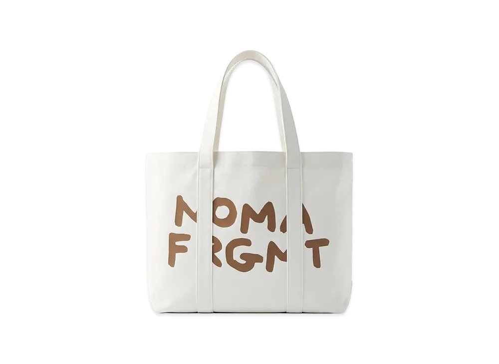 FRAGMENT x Noma Projects Farmers Market Bag "White/Brown"