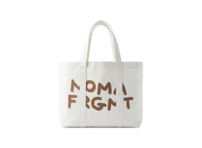 FRAGMENT x Noma Projects Farmers Market Bag "White/Brown"