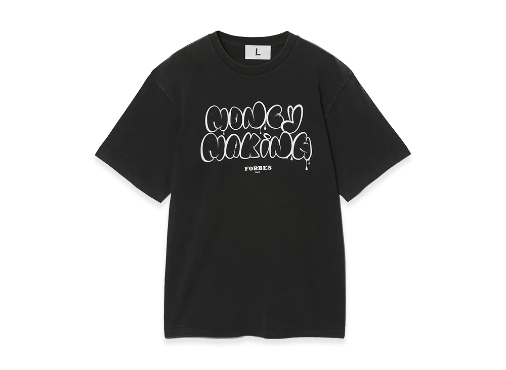 FRAGMENT x Forbes JAPAN Money Making T-Shirt "Black"