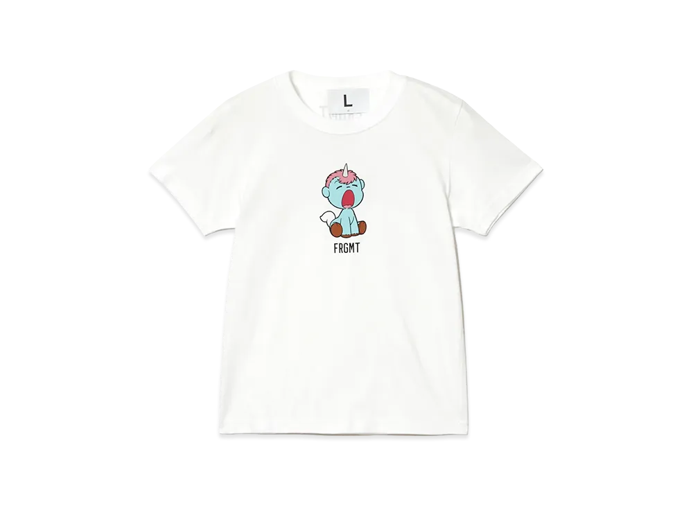 FRAGMENT x Forbes JAPAN Kids Unico T-Shirt "White"
