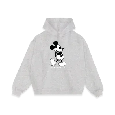 FRAGMENT ComplexCon 2026 x Disney Mickey Classic Mickey Pullover Hoodie "Heather Grey"