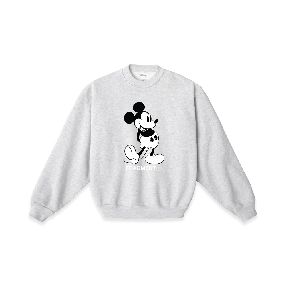 FRAGMENT ComplexCon 2026 x Disney Mickey Classic Mickey Crew Neck "Heather Grey"
