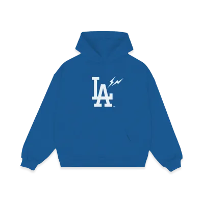 FRAGMENT ComplexCon 2026 x Los Angeles Dodgers Big La Heavyweight Fleece Hoodie "Deep Royal"