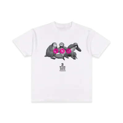 FRAGMENT ComplexCon 2026 x Weekend Sequel 3 Wise Men Tee "Pink"