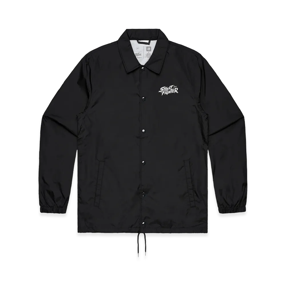 FRAGMENT ComplexCon 2026 x Street Fighter Logo Coach Jacket "Black"