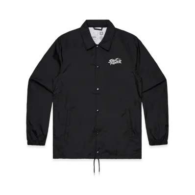 FRAGMENT ComplexCon 2026 x Street Fighter Logo Coach Jacket "Black"