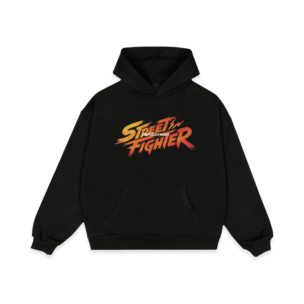 FRAGMENT ComplexCon 2026 x Street Fighter Logo Hoodie "Black"