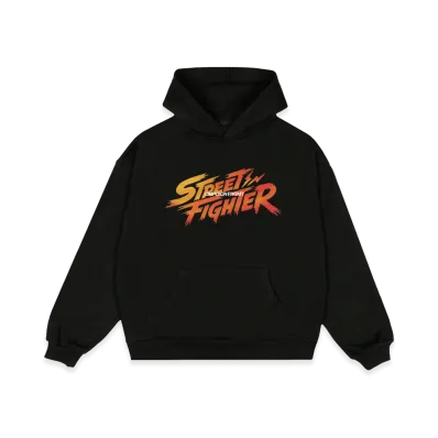 FRAGMENT ComplexCon 2026 x Street Fighter Logo Hoodie "Black"