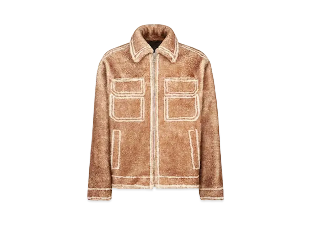 FENDI Men's Shearling Jacket "Beige"