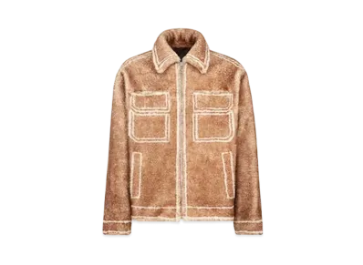 FENDI Men's Shearling Jacket "Beige"