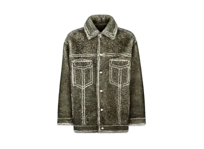 FENDI Men's Blouson Shearling "Green"