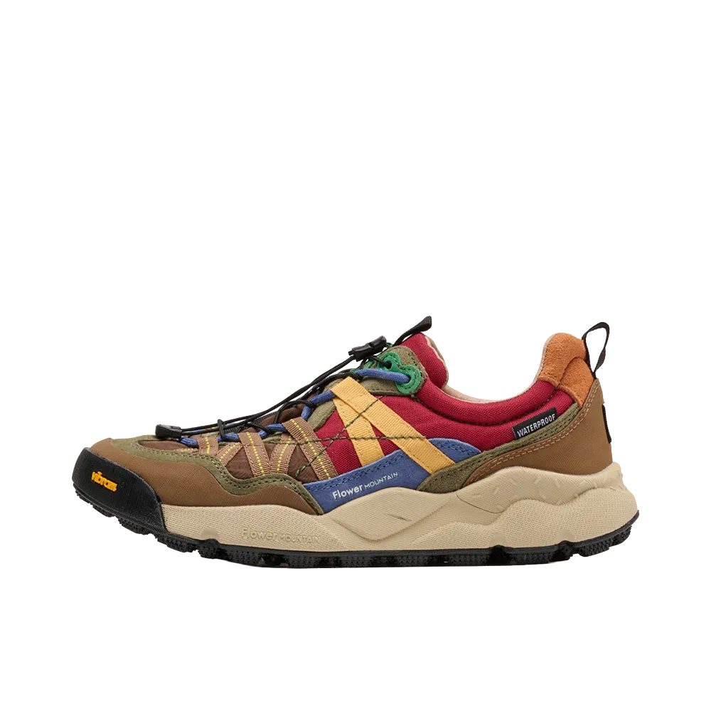 Flower MOUNTAIN IWANO2 "Brown/Scarlet/Blue"