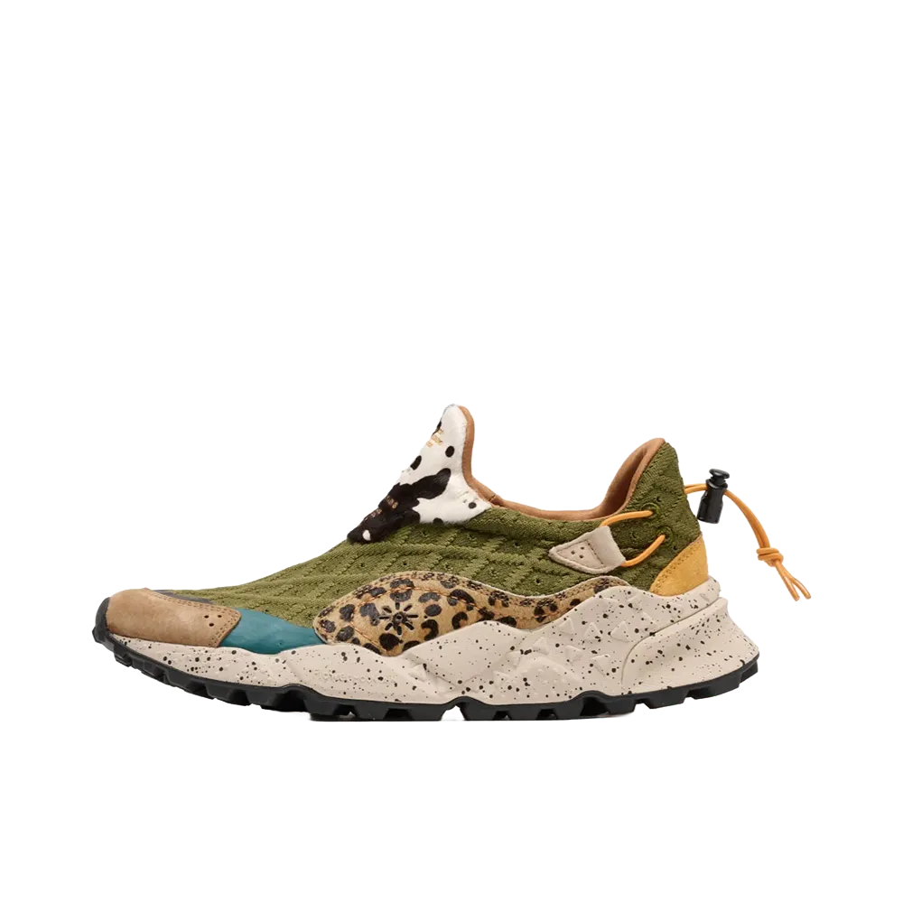 Flower MOUNTAIN Honey Comb "Khaki/Leopard"