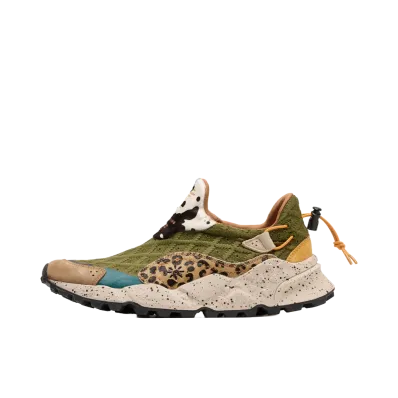 Flower MOUNTAIN Honey Comb "Khaki/Leopard"