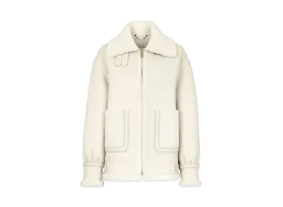 FENDI Women's Shearling Jacket "White"