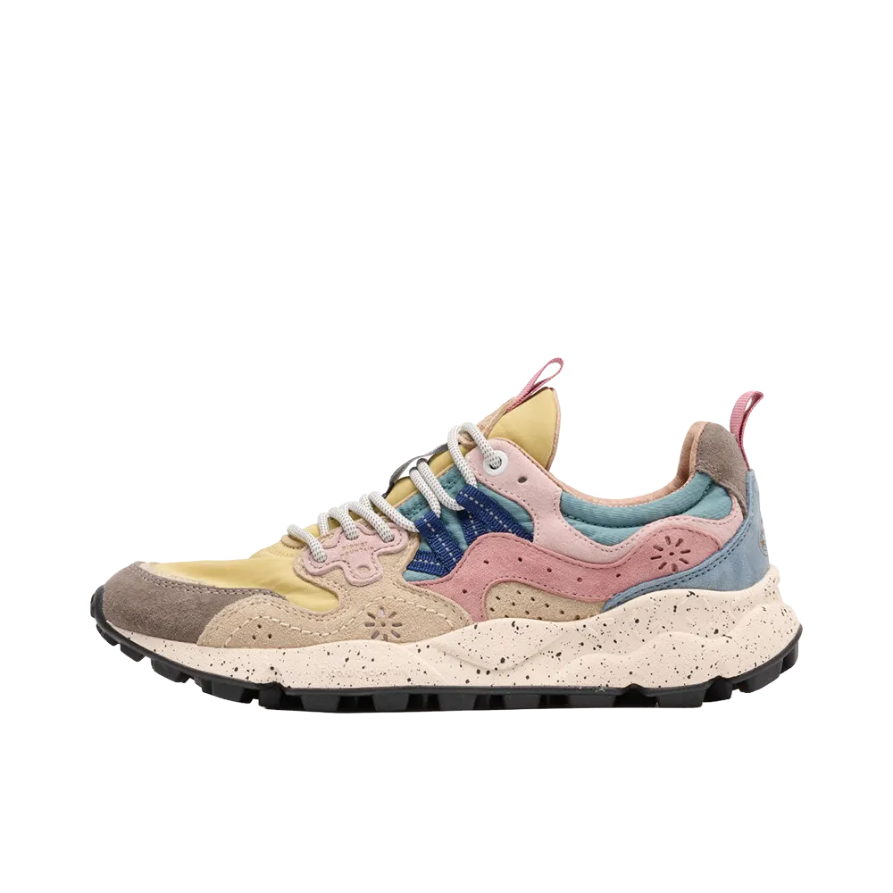 Flower MOUNTAIN YAMANO3 "Pale Yellow/Pink/Blue"