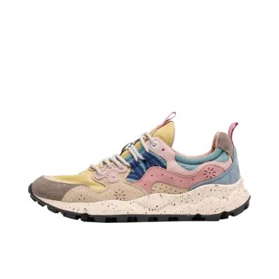 Flower MOUNTAIN YAMANO3 "Pale Yellow/Pink/Blue"