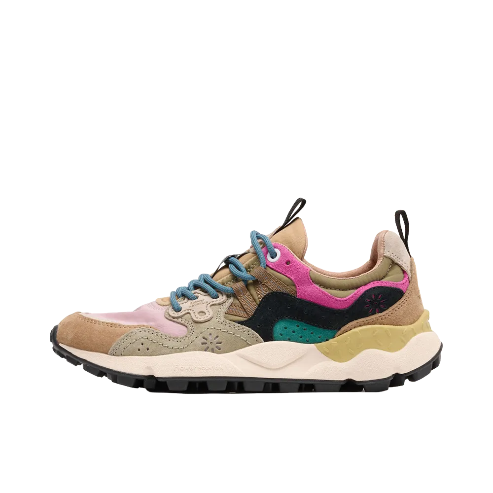 Flower MOUNTAIN YAMANO3 "Peach/Camel/Gray"