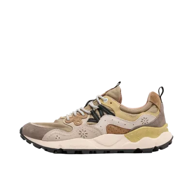 Flower MOUNTAIN YAMANO3 "Beige/Gray/Pale Yellow"