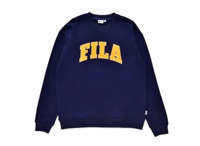 FILA College Logo Crew "Navy"