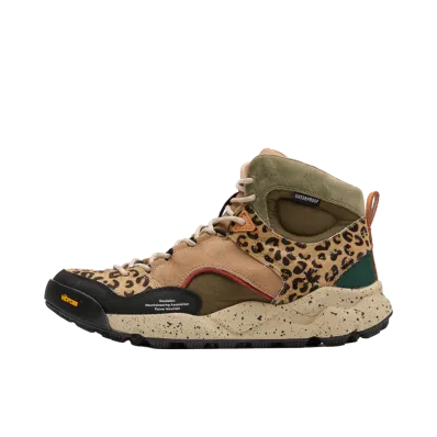 Flower MOUNTAIN BACK COUNTRY Hi "Camel/Khaki/Leopard"