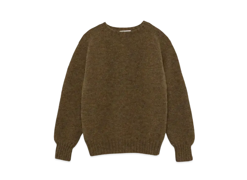 FUMIKA UCHIDA Shetland Sweater "Khaki"