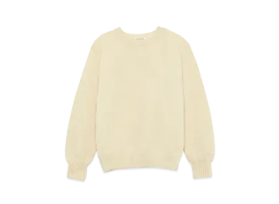 FUMIKA UCHIDA Shetland Sweater "Ivory"