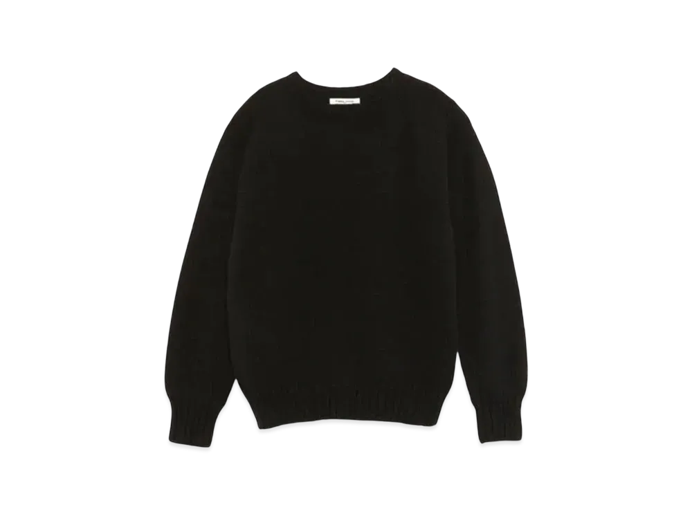 FUMIKA UCHIDA Shetland Sweater "Black"
