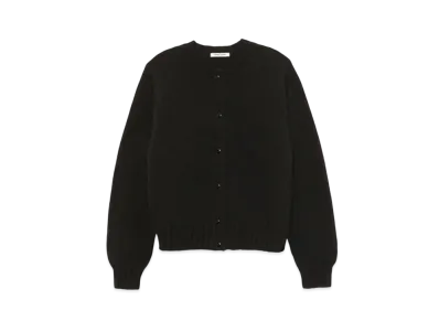 FUMIKA UCHIDA Shetland Cardigan "Black"