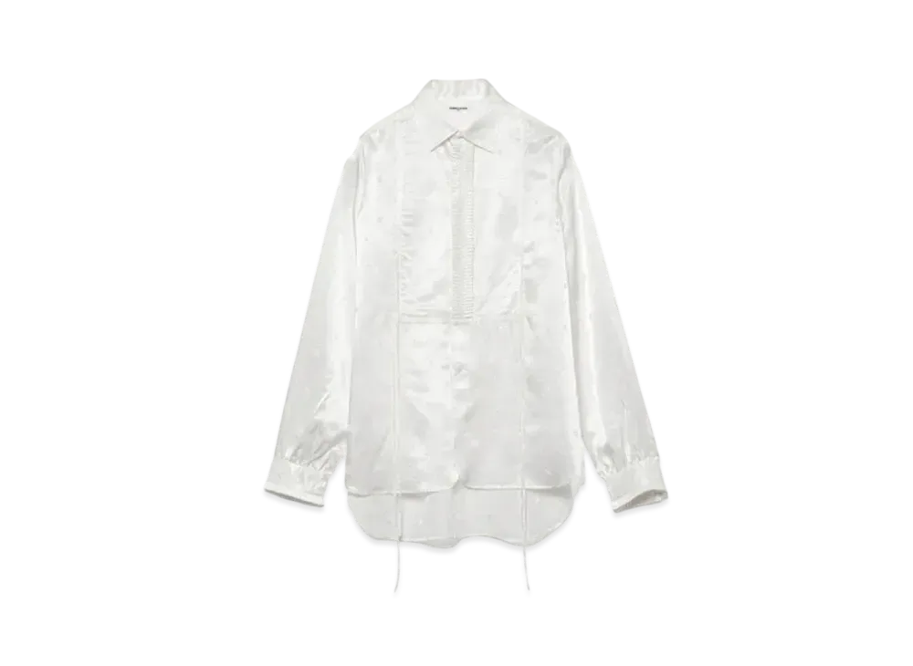 FUMIKA UCHIDA Geometric Pattern High-neck Shirt 