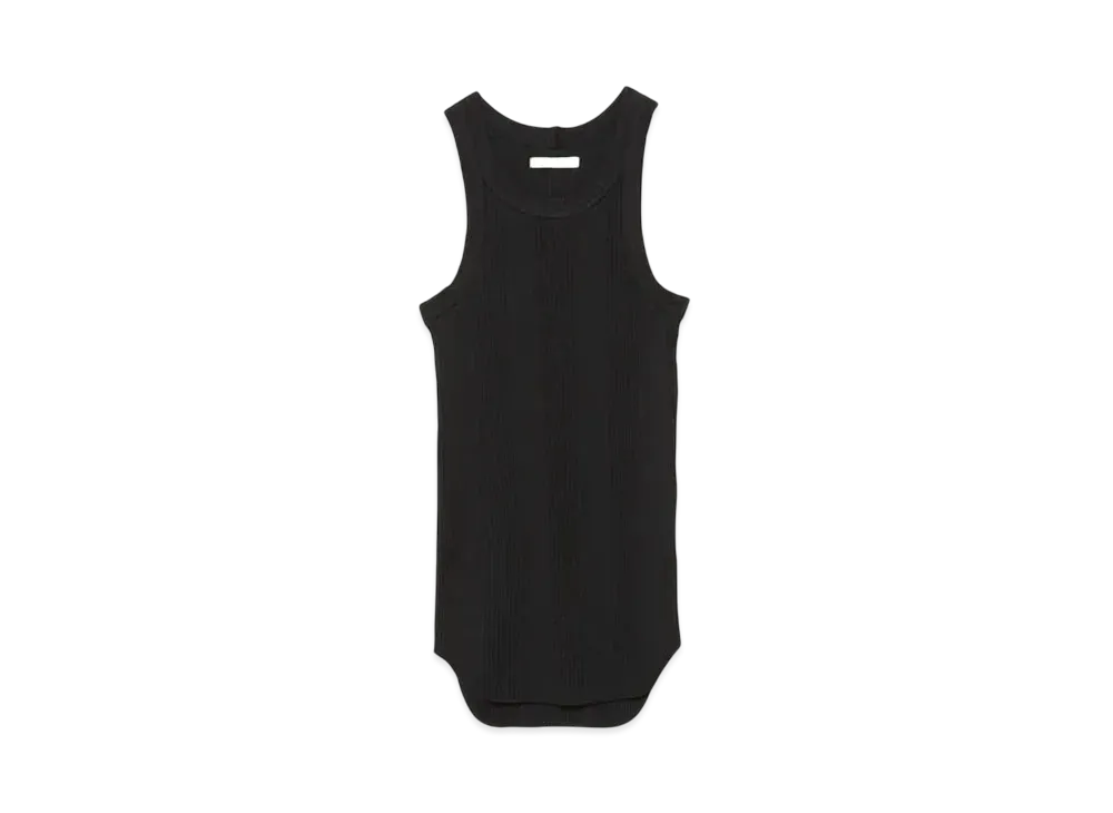 FUMIKA UCHIDA Needle Drawing Tank Top "Black"