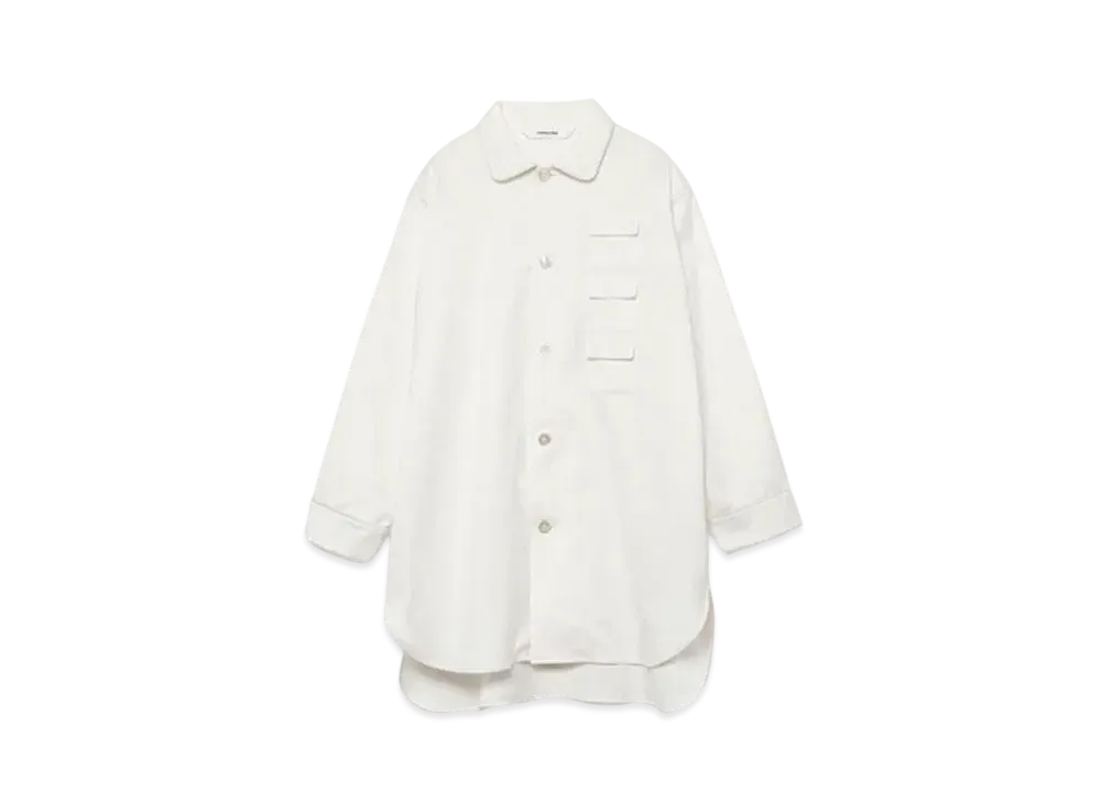 FUMIKA UCHIDA Geometric Pattern High-neck Shirt 