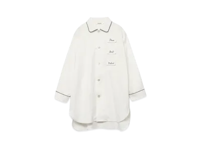 FUMIKA UCHIDA Pajama Set "White/Navy"