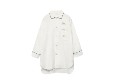 FUMIKA UCHIDA Pajama Set "White/Green"