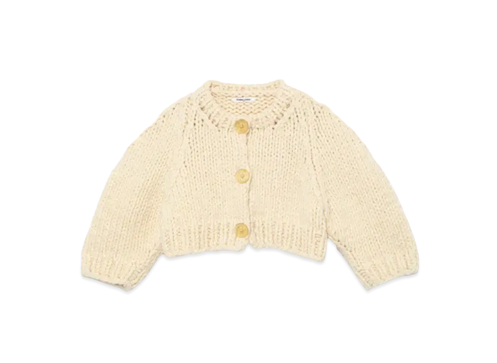 FUMIKA UCHIDA Hand Knitted Cardigan "Ivory"