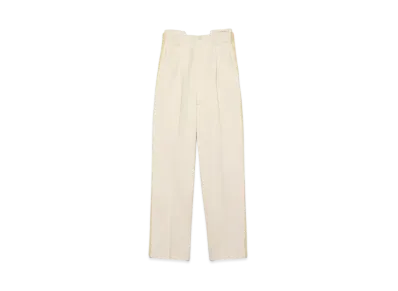 FUMIKA UCHIDA High-waist Band Pants "Ivory/Yellow"