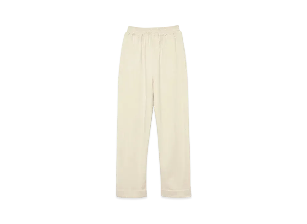 FUMIKA UCHIDA Cashmere Easy Pants "White"