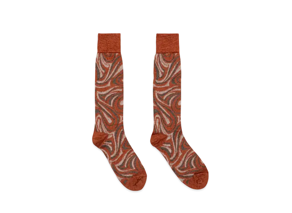FUMIKA UCHIDA Mohair Ribbed Socks 
