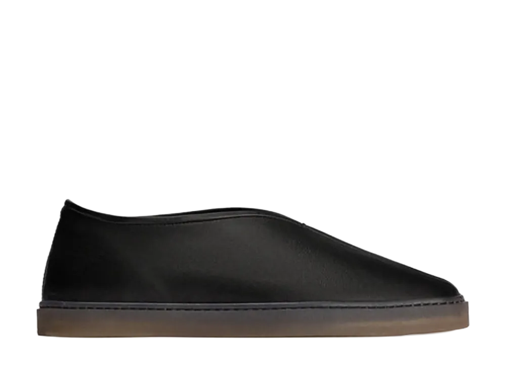 LEMAIRE Linoleum Piped Sneakers "Black"