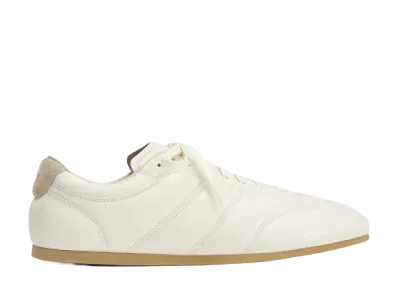 LEMAIRE Soft Runner in Leather "Milk"