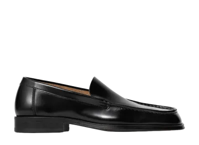 LEMAIRE Women's Loafer in Leather "Black"