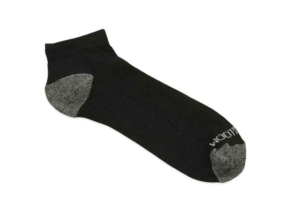 Fruit Of The Loom Men's 10PK Low Cut Socks "Black"