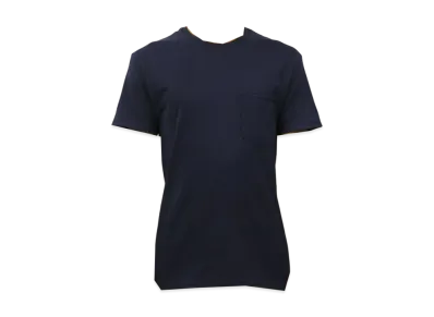 FRUIT OF THE LOOM Crew Pocket Tee Platinum "Navy"