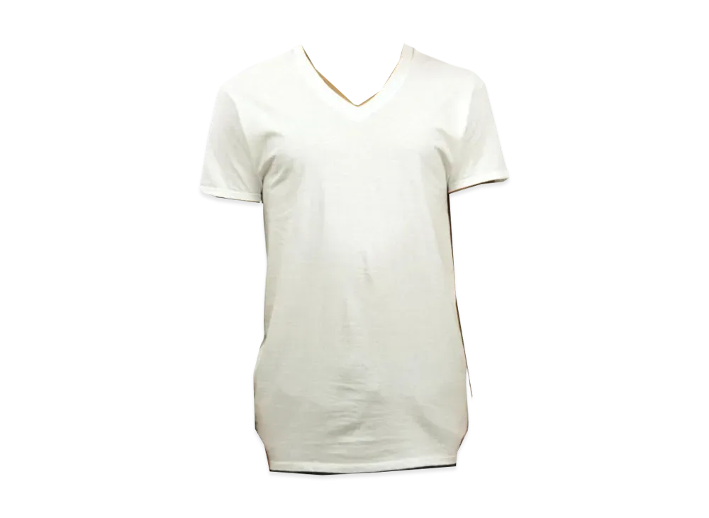FRUIT OF THE LOOM Men's Shirts Classic V-Neck "White"